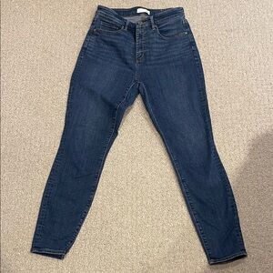 LOFT Dark Blue Women's Skinny Jeans